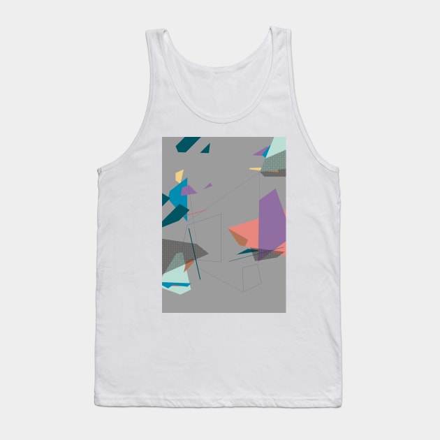 Abstract#153 Tank Top by process22